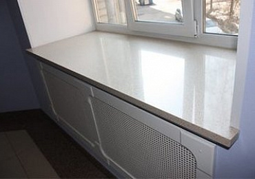 Подоконник из камня Silestone Crema Minerva