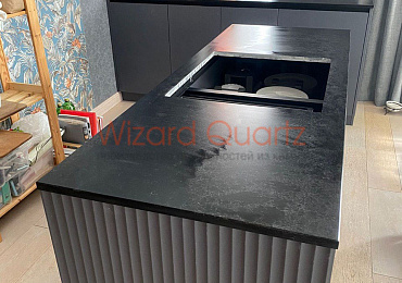 Столешницы из кварцевого агломерата для кухни