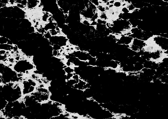 Детальное фото камня Noblle Quartz Arabescato Black