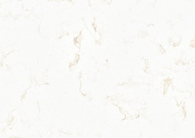 Детальное фото камня Noblle Quartz Carrara Sun