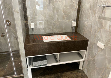 Столешницы из кварцевого агломерата Technistone для ванной